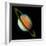 Voyager 2 Image of Saturn & Its Rings-null-Framed Premium Photographic Print