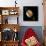 Voyager 2 Image of Saturn & Its Rings-null-Framed Photographic Print displayed on a wall