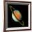 Voyager 2 Image of Saturn & Its Rings-null-Framed Photographic Print