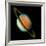 Voyager 2 Image of Saturn & Its Rings-null-Framed Photographic Print