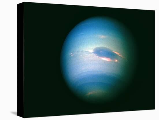 Voyager 2 Image of the Planet Neptune-null-Stretched Canvas