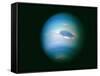 Voyager 2 Image of the Planet Neptune-null-Framed Stretched Canvas