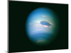 Voyager 2 Image of the Planet Neptune-null-Mounted Premium Photographic Print