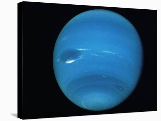 Voyager 2 Image of the Planet Neptune-null-Stretched Canvas