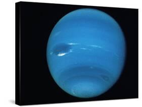 Voyager 2 Image of the Planet Neptune-null-Stretched Canvas