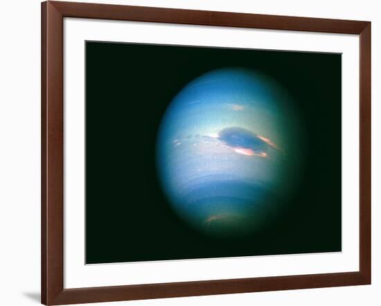 Voyager 2 Image of the Planet Neptune-null-Framed Photographic Print