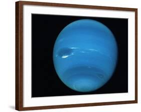 Voyager 2 Image of the Planet Neptune-null-Framed Photographic Print