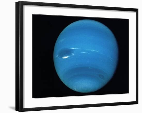 Voyager 2 Image of the Planet Neptune-null-Framed Photographic Print