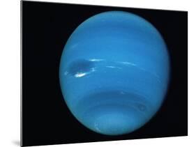 Voyager 2 Image of the Planet Neptune-null-Mounted Photographic Print