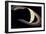 Voyager Photo of Saturn And Its Rings-null-Framed Photographic Print