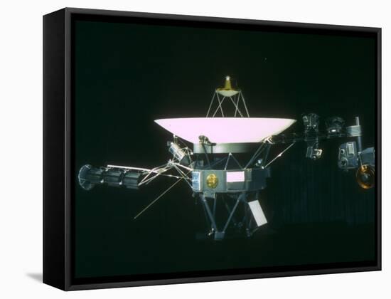 Voyager Spacecraft, During Mission to Jupiter-null-Framed Stretched Canvas