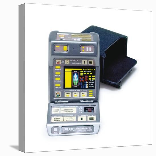 Voyager-Style Medical Tricorder, Prop Made for 'Star Trek: Voyager', C.1995-null-Stretched Canvas