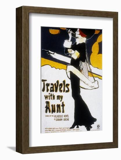 Voyages Avec Ma Tante Travels with My Aunt De George Cukor Avec Maggie Smith, 1972-null-Framed Photo