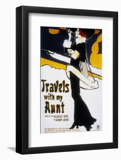 Voyages Avec Ma Tante Travels with My Aunt De George Cukor Avec Maggie Smith, 1972-null-Framed Photo