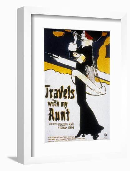 Voyages Avec Ma Tante Travels with My Aunt De George Cukor Avec Maggie Smith, 1972-null-Framed Photo