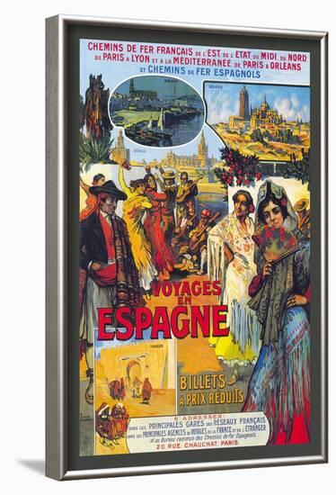 Voyages En Espagne-Milo Winter-Framed Art Print