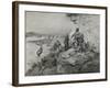 Voyageurs, 1898 (Oil on Board)-Charles Marion Russell-Framed Giclee Print