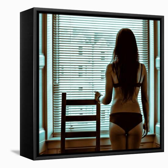 Voyeur 10-Craig J^ Brown-Framed Stretched Canvas