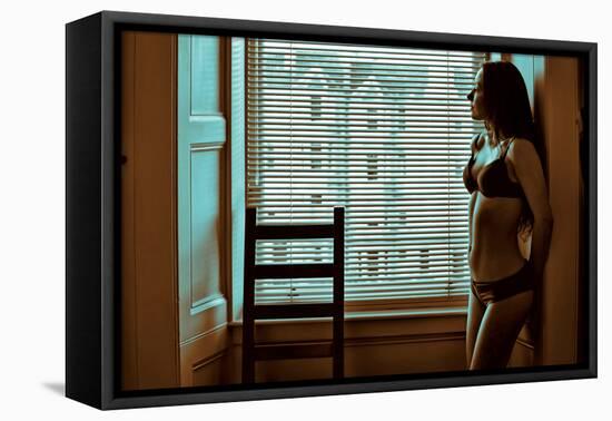 Voyeur 11-Craig J^ Brown-Framed Stretched Canvas