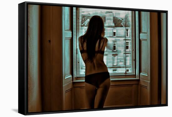 Voyeur 5-Craig J^ Brown-Framed Stretched Canvas