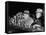 Vp Harry S. Truman Listening to FDR Radio Address-null-Framed Stretched Canvas