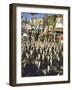 VP Richard Nixon at Turkey Parade During Appearance in Support of GOP Congressional Campaign-John Dominis-Framed Photographic Print