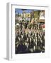 VP Richard Nixon at Turkey Parade During Appearance in Support of GOP Congressional Campaign-John Dominis-Framed Photographic Print