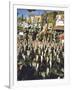 VP Richard Nixon at Turkey Parade During Appearance in Support of GOP Congressional Campaign-John Dominis-Framed Photographic Print