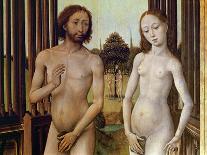 Kneeling Donor with Saint John the Baptist, C.1470-Vrancke van der Stockt-Laminated Giclee Print