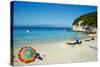 Vrika Beach, Antipaxos (Antipaxi), Ionian Islands, Greek Islands, Greece, Europe-Tuul-Stretched Canvas