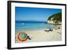 Vrika Beach, Antipaxos (Antipaxi), Ionian Islands, Greek Islands, Greece, Europe-Tuul-Framed Photographic Print