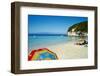 Vrika Beach, Antipaxos (Antipaxi), Ionian Islands, Greek Islands, Greece, Europe-Tuul-Framed Photographic Print