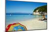 Vrika Beach, Antipaxos (Antipaxi), Ionian Islands, Greek Islands, Greece, Europe-Tuul-Mounted Photographic Print