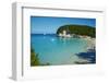 Vrika Beach, Antipaxos, Antipaxi, Ionian Islands, Greek Islands, Greece, Europe-Tuul-Framed Photographic Print