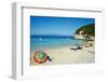 Vrika Beach, Antipaxos (Antipaxi), Ionian Islands, Greek Islands, Greece, Europe-Tuul-Framed Photographic Print