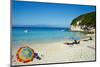 Vrika Beach, Antipaxos (Antipaxi), Ionian Islands, Greek Islands, Greece, Europe-Tuul-Mounted Photographic Print