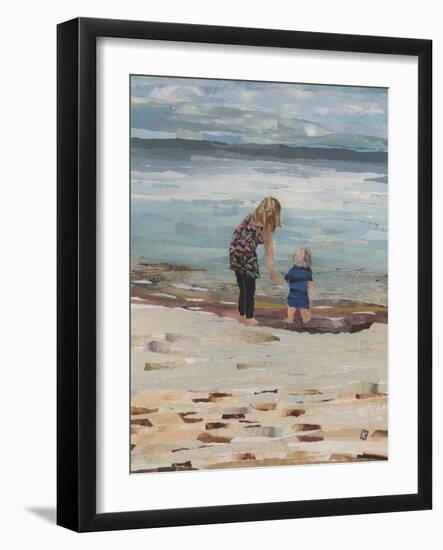 Vrouwenpolder Beach, the Netherlands-Kirstie Adamson-Framed Giclee Print