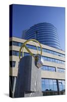Vub Bank Building in City Business Centre, Bratislava, Slovakia, Europe-Ian Trower-Stretched Canvas