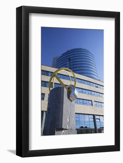 Vub Bank Building in City Business Centre, Bratislava, Slovakia, Europe-Ian Trower-Framed Photographic Print