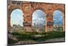 Vue a Travers Trois Des Arches Du Nord-Ouest Du Troisieme Etage Du Colisee De Rome  (View through-Christoffer-wilhelm Eckersberg-Mounted Giclee Print