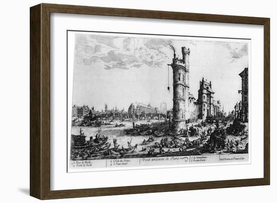 Vue Ancienne De Paris, C1615-1635-Jacques Callot-Framed Giclee Print