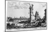 Vue Ancienne De Paris, C1615-1635-Jacques Callot-Mounted Giclee Print