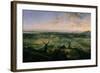 Vue Cavalière De Paris, Prise Au-Dessus De Belleville-Charles Leopold Grevenbroeck-Framed Giclee Print