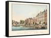 Vue D'Amsterdam No.11, Het Koninglyk Museum, Le Musée Roijal, 1825-Cornelis de Kruyff-Framed Stretched Canvas