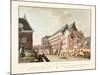 Vue D'Amsterdam No.13. Het O.I. Magazijn En Scheepstimmerwerf Ingestort Den 14 April 1822. Le Magas-Leonard Alexis Dalige de Fontenay-Mounted Giclee Print