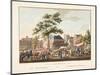 Vue D'Amsterdam No.15. De Botermarkt. Le Marché Au Beurre, 1825-Cornelis de Kruyff-Mounted Giclee Print