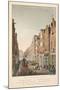 Vue D'Amsterdam No.2. De Kalverstraat Van De Gappersteeg Te Zien. Vue Du Kalverstraat Prise Du Gaap-null-Mounted Giclee Print