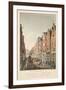 Vue D'Amsterdam No.2. De Kalverstraat Van De Gappersteeg Te Zien. Vue Du Kalverstraat Prise Du Gaap-null-Framed Giclee Print