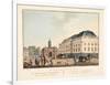 Vue D'Amsterdam No.20. De Hollandsche Schouwburg En De Leydsche Poort. Le Théatre Hollandais Et La-Cornelis de Kruyff-Framed Giclee Print