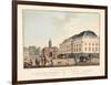 Vue D'Amsterdam No.20. De Hollandsche Schouwburg En De Leydsche Poort. Le Théatre Hollandais Et La-Cornelis de Kruyff-Framed Giclee Print